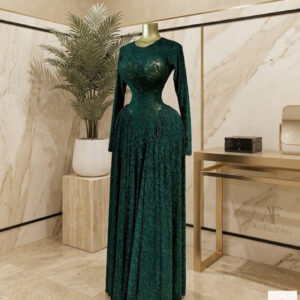 Green Elegance Long Dress
